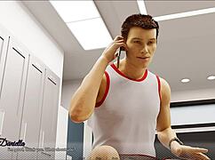 i love those big tits and ass, boobs bouncing in alternate existence