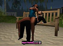 we had an encounter at the seaside cabins beach