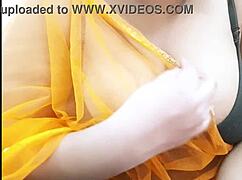 Desi girlfriend chats with friend