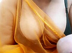 Desi girlfriend chats with friend