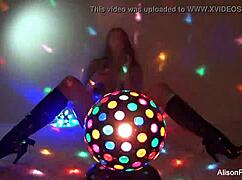 Alison tyler behind the scenes showing big tits and pussy