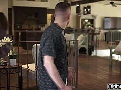 Guy Cheats with Ebony BFF in Steamy Interracial Encounter