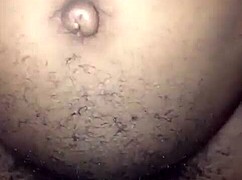 Intense Fucking of Spanish Pussy with Big Black Monster Cock