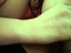 Beautiful Brunette Babe Swallows Cum In Mouth From Cock