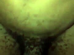 Intense Fucking of Spanish Pussy with Big Black Monster Cock