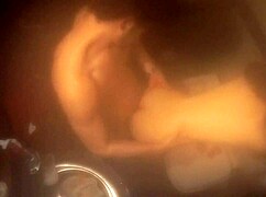 my boyfriend chases me into the bathroom with his hard cock