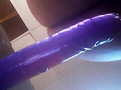 Tight Ass For Trany And Large Dildo Facial