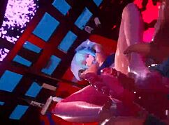 Konosuba sex party with Mitsuboshi, big tits fucking in horny animation scenes