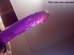 Tight Ass For Trany And Large Dildo Facial