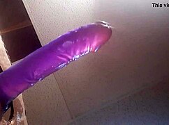 Tight Ass For Trany And Large Dildo Facial