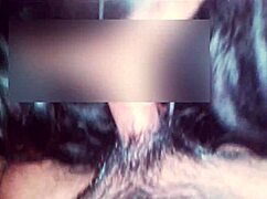 Emotional amateur teaches sexy brunette prostitute to suck cock passionately.