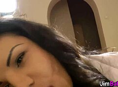 Euro teen in POV scene