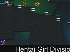hentai girl division neko game anime fun