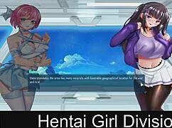 hentai girl division neko game anime fun