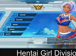 hentai girl division neko game anime fun