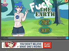 Exploring the mysteries of planet earth in anime style