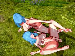 3d hentai big ass big tits creampie sex