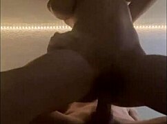 Petite wife surprises with intense release