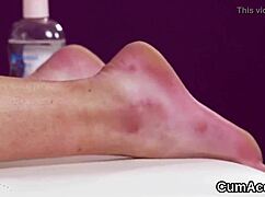 Hottie Receives Facial Cum Load