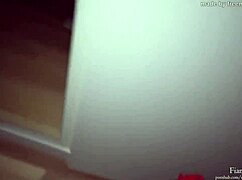 Young hot brunette gets anal fucked in sexy lingerie with tight ass