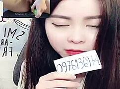 jin xinh bunny performs a live show with full face and talking