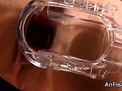 Lesbian Models Stretch and Fist Assholes