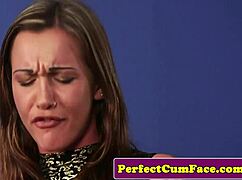 Busty inked britt demands cock and facial