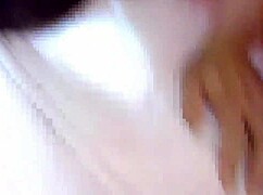 She eagerly licked my cock in blowjob