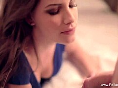 Intimate Session in Bed with Arousing Combination