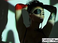 Pornstar Christy Mack Plays With Her Amazing Ass And Wet Pussy