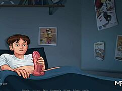 i-i gave a stress relief handjob in summertimesaga e4 75