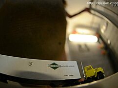 i'm miss ts, teasing with my huge feet in pantyhose, but i crushed the sandal by mistake