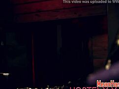 Roundass Teen 18+ Bound in BDSM Spooning and Riding