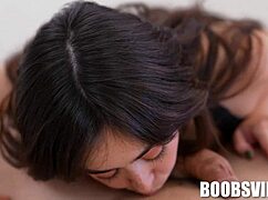 Chloe Surreal and Robby Echo enjoy intimate stay with blowjob.