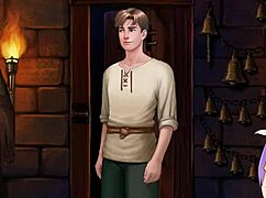 Elf milf with big tits gets rough orgasm!