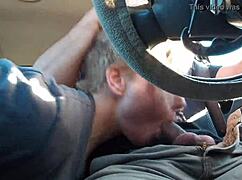 Do You Want To See Road Head With A Black Cock In Socks?