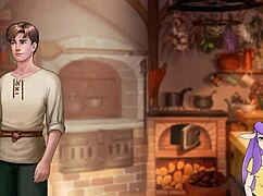 Elf milf with big tits gets rough orgasm!