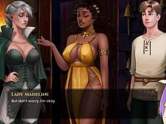 Elf milf with big tits gets rough orgasm!