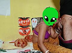 fucking stepsister mare on halloween night