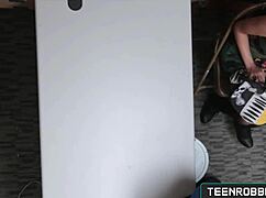 rebel thief eden sin misbehaves with guard to get free