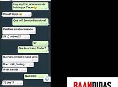 fan meets european teen on tinder for a sexy encounter