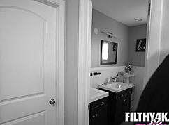 Milf Mandy Muse gets blowjob from creepy stepson Jimmy Michaels.