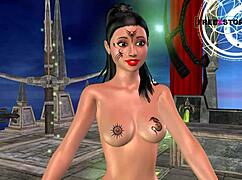 neha bhabhi's sex adventure in hindi audio cartoon, part 29, with sexy poses.