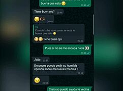 Neighbor Shows Lingerie!