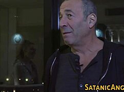 Lesbian Babe Devours Hottie's Tight Ass with Hunger