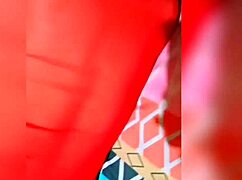 waiting with red panties for passionate creampie