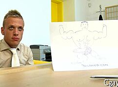 We stripped down for some hot gay sex in the room