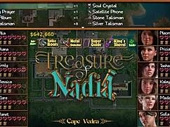 treasure of nadia 163, getting milked over and over again in roleplay orgasm