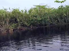 Scared Asian Stepdaughter Gets Pampered