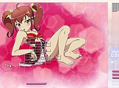 kurusu kanako strips in arkanoid game 😏